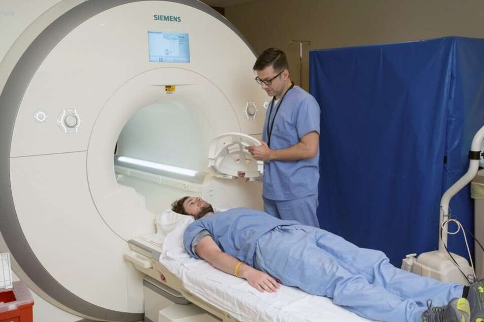 MRI diagnostika bederní osteochondrózy